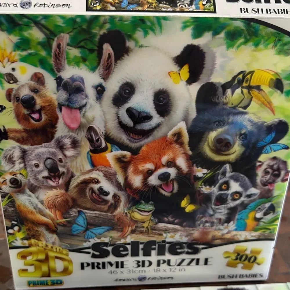 3D Selfie 🤳 Animal 🦔 Puzzle 🧩